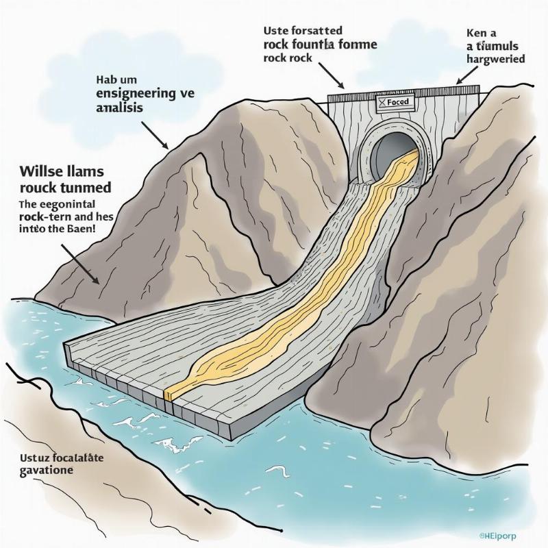 Ứng dụng của điều kiện bền lâu dài của đá theo công thức 11 trong thiết kế công trình